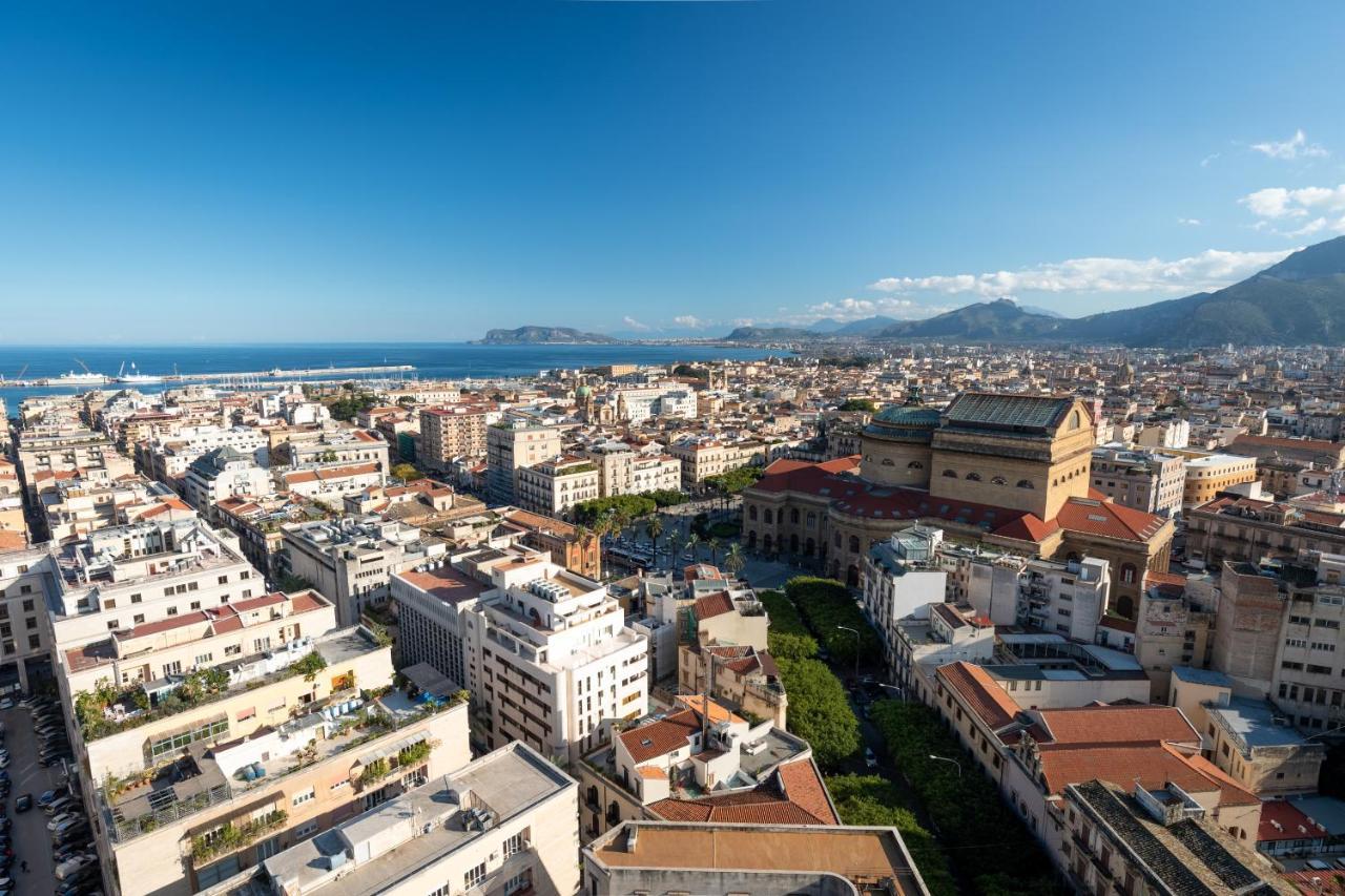 Residenze Chamur- Grattacielo Palermo Exteriör bild